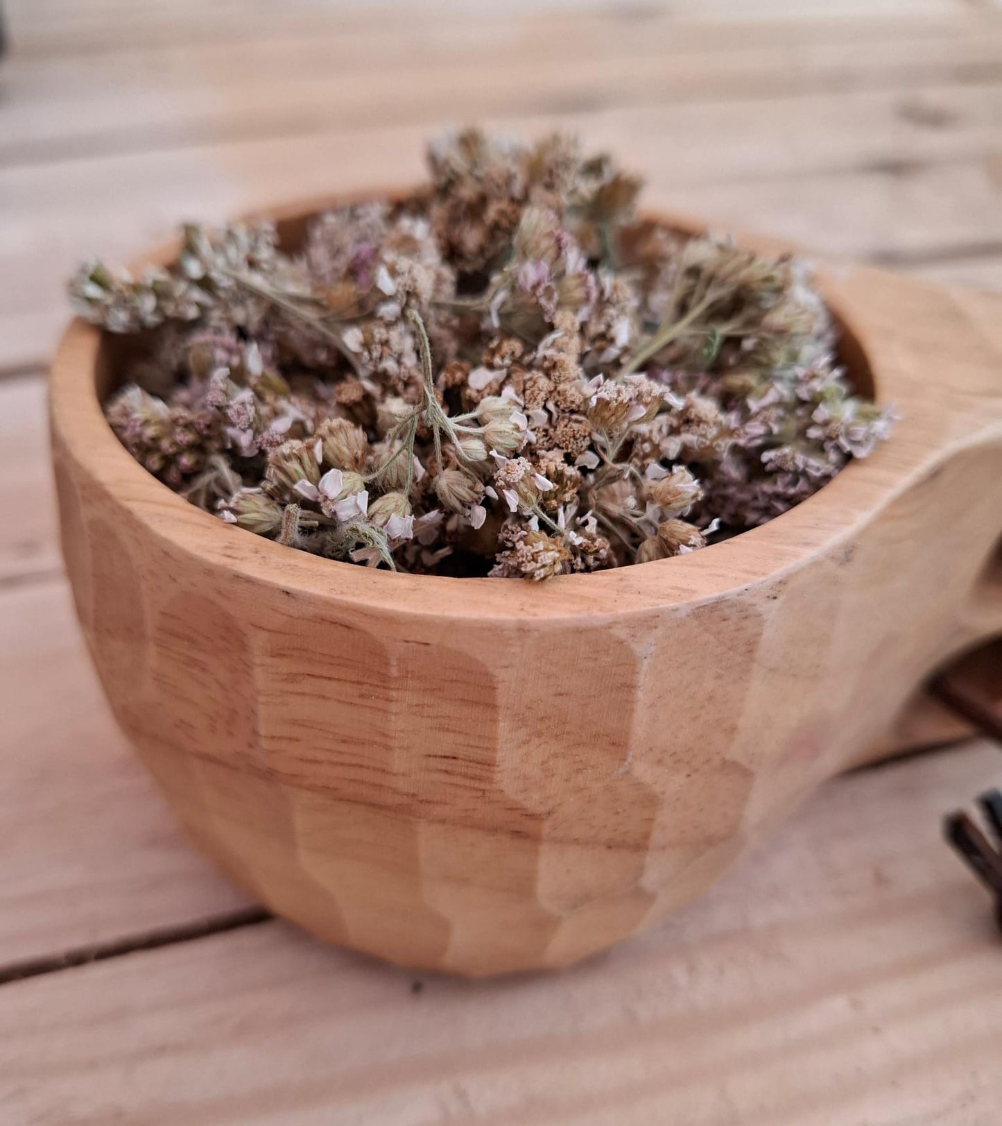 Yarrow Flowers (dried)- for Herbal Tea & more