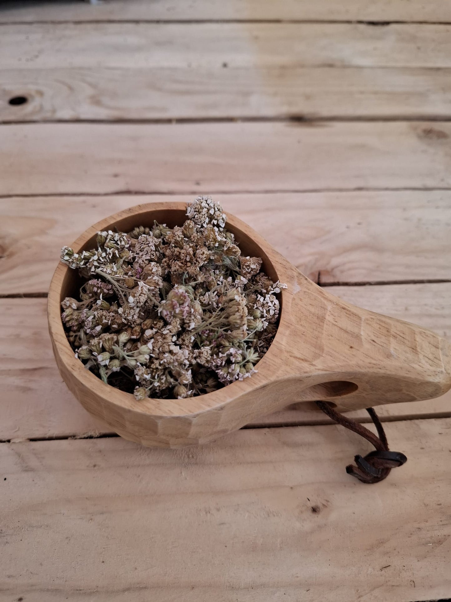 Yarrow Flowers (dried)- for Herbal Tea & more