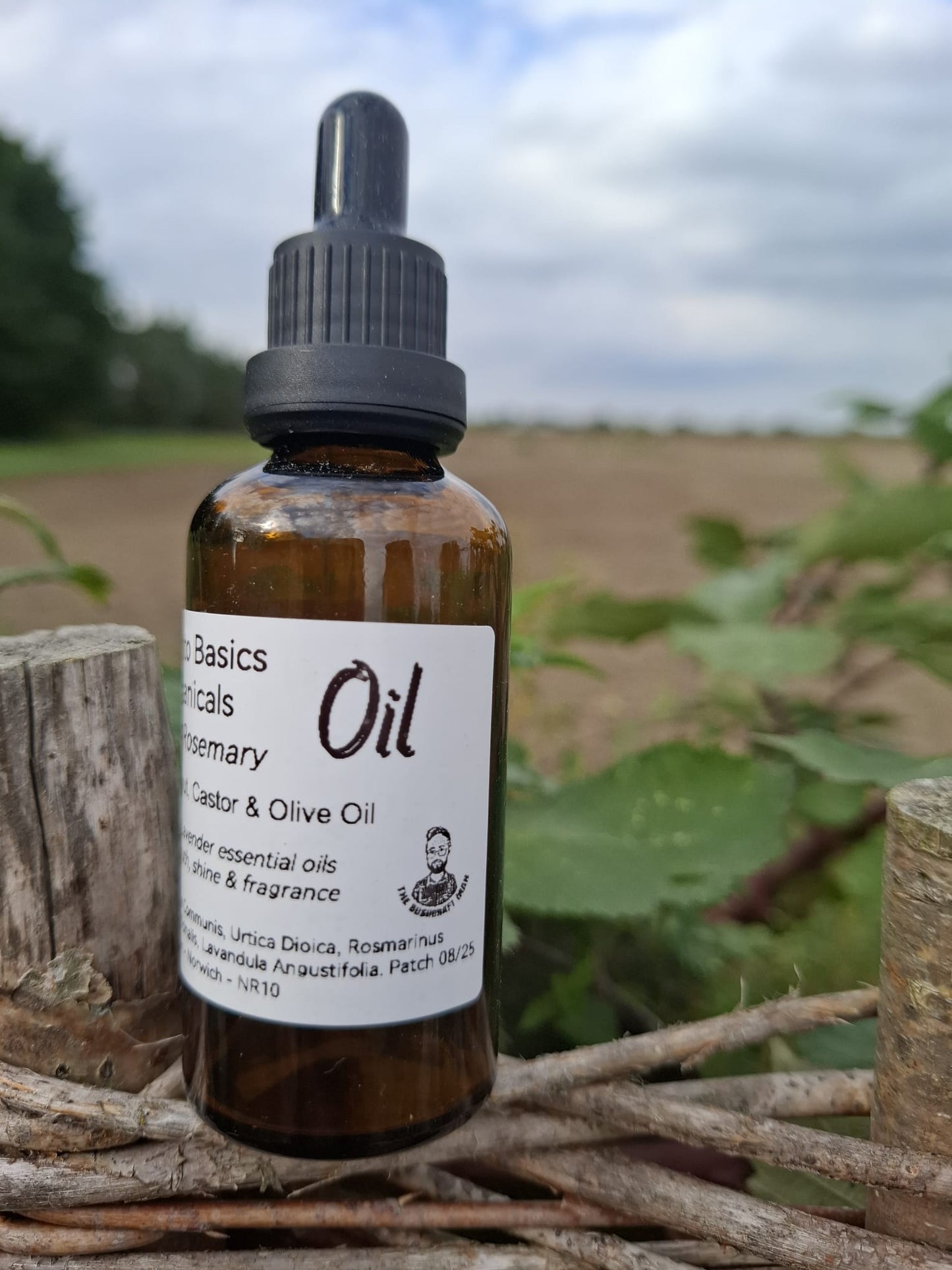 Herbal Hair Oil – Nettle & Rosemary Infused | 100% Natural