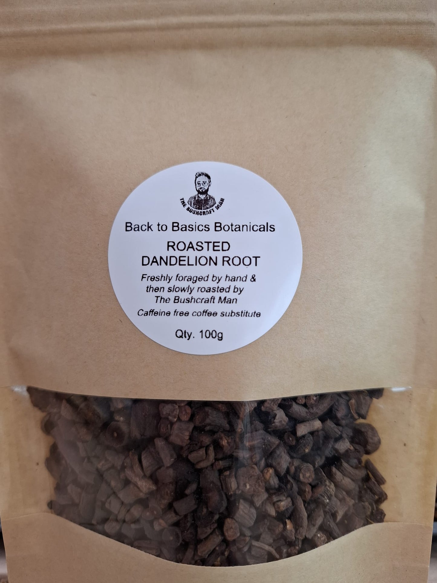 Roasted Dandelion Root – Herbal Coffee Alternative, Caffeine-Free, Detox Tea