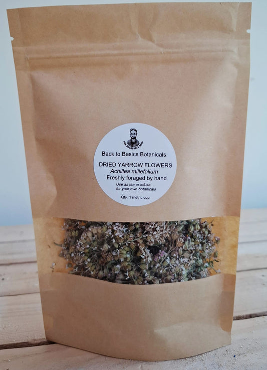 Yarrow Flowers (dried)- for Herbal Tea & more